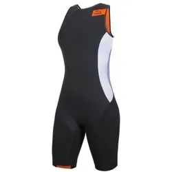Spiuk, Damen, Velotrikot, triathlonanzug damen sprint (XS), Orange, Schwarz, XS