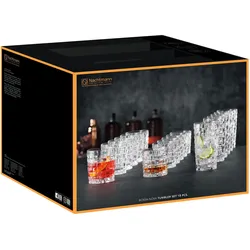 Becher-Set BOSSA NOVA (BHT 37,30x30,10x28,20 cm) - transparent - BHT 37,30x30,10x28,20 cm
