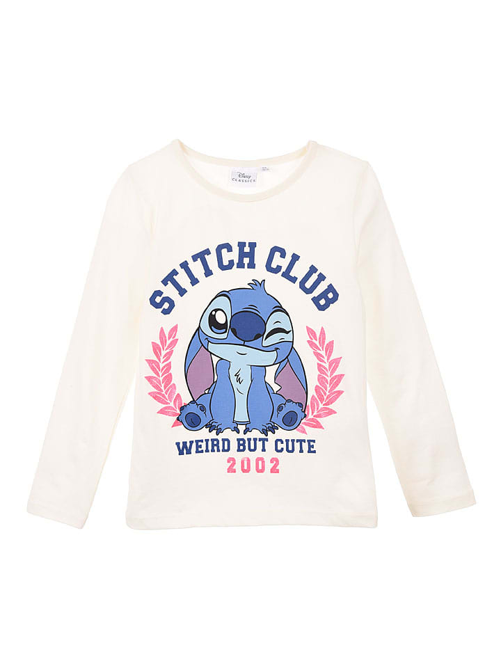 Longsleeve "Lilo & Stitch" in Creme - 98