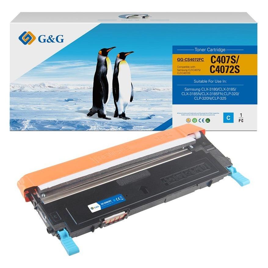 G&G Toner kompatibel mit Samsung CLT-C4072S/ HP ST994A (14452)