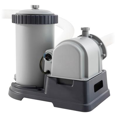Kartuschen-Filterpumpe INTEX "RCD Krystal Clear", grau, L:52,7cm, Kunststoff, Filteranlagen, 9463 l/h