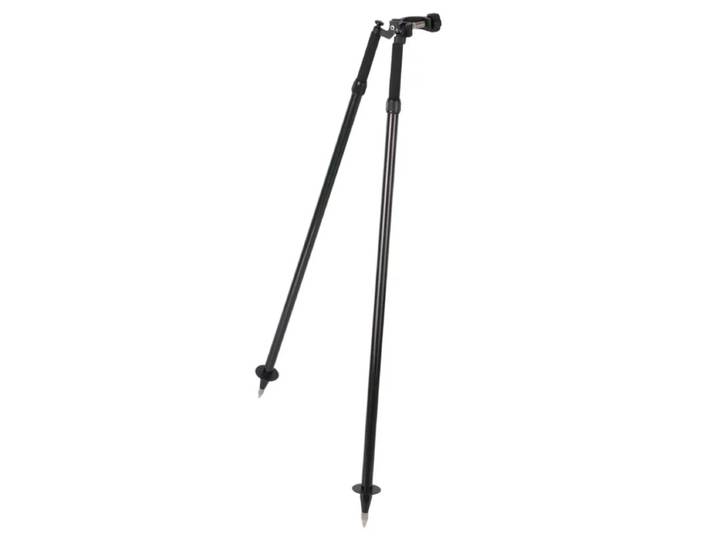 Bipod d'arpentage à libération du pouce en Fiber de carbone de haute qualité pour équipement d'arpentage du personnel de nivellement de tige de poteau de prisme
