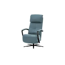 Hukla Relaxsessel Leder Pierre ¦ blau