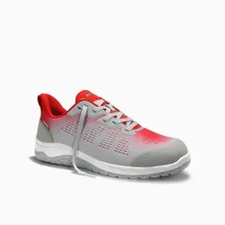 Sicherheitshalbschuh S1PS "LUAN grey-red Low ESD" - 37 - grau