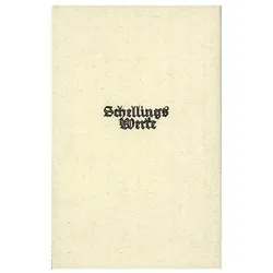 Philosophie der Offenbarung, Fachbücher von Friedrich Wilhelm Joseph Schelling