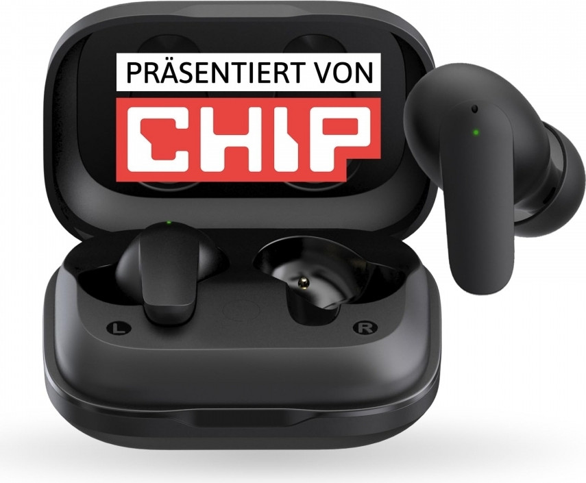 CHIP In-ear hoofdtelefoon, zwart