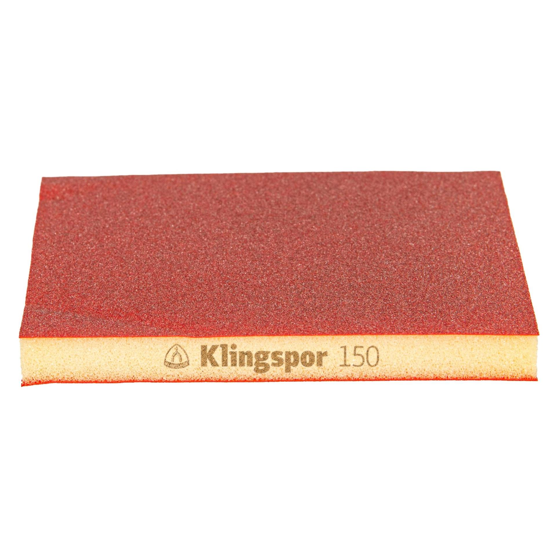 Klingspor SW 501 TR - Elastische Schleifmittel 96 x 123 x 12,5 mm (150) (353263)