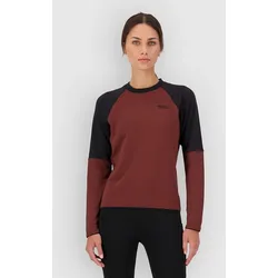 Mons Royale Quad Merino Fleece Pullover sable  /  black Gr. M