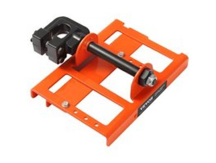 VEVOR Vertikale Holzschneideführung aus Gusseisen Sägewerk 5,1-15,2cm Max. Schnittbreite Kettensägenmühle Kettensägewerk 208x145x67mm Geeignet für eine Vielzahl von Holzschneideanforderungen