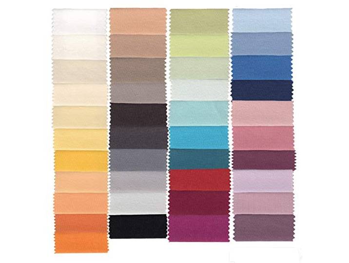 Estella Jersey Spannlaken 100x200cm, Farbe natur