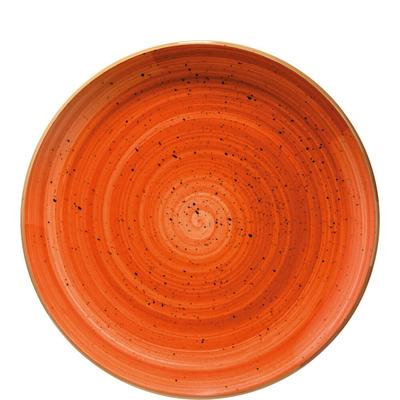 6 x Bonna Aura Terracotta Gourmet Teller flach 30cm