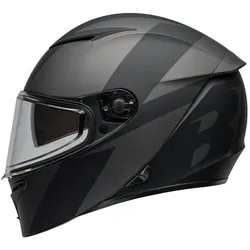 Bell, Motorradhelm, Lithium Ece6 Shear Mattschwarz/Metallic-Schwarz Helm (S)
