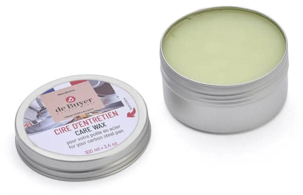 De Buyer Seasoning Onderhoudswas voor stalen pannen 100 ml