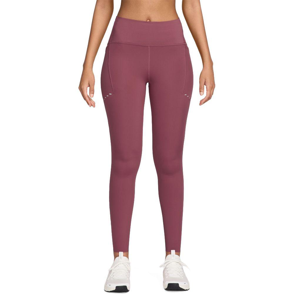 Nike Damen Swift Dri-Fit HR 7/8 Tight rot