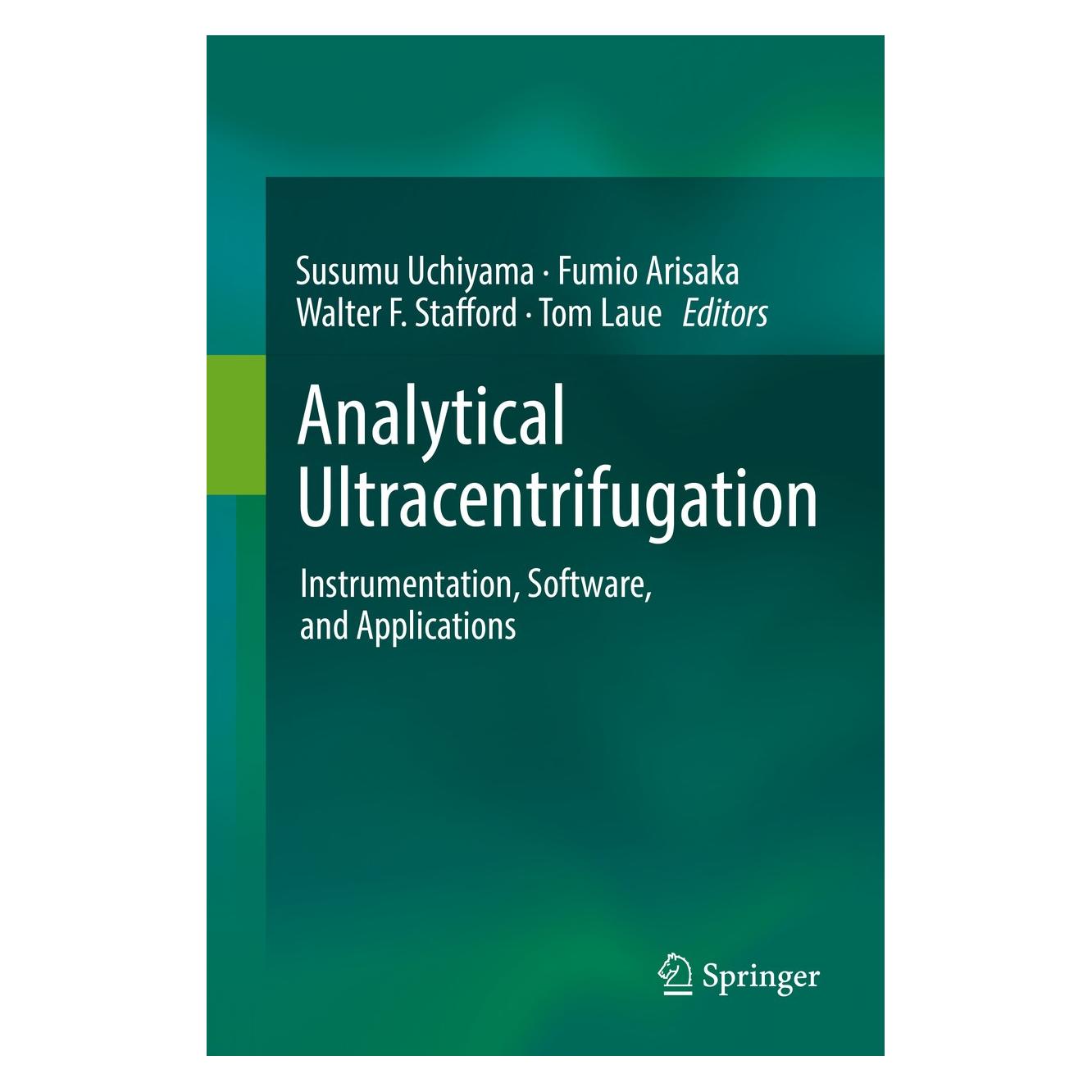Springer Analytical Ultracentrifugation (Englisch, Hardcover, Fumio Arisaka, Susumu Uchiyama, Tom Laue, Walter F. Stafford) (9784431559832)