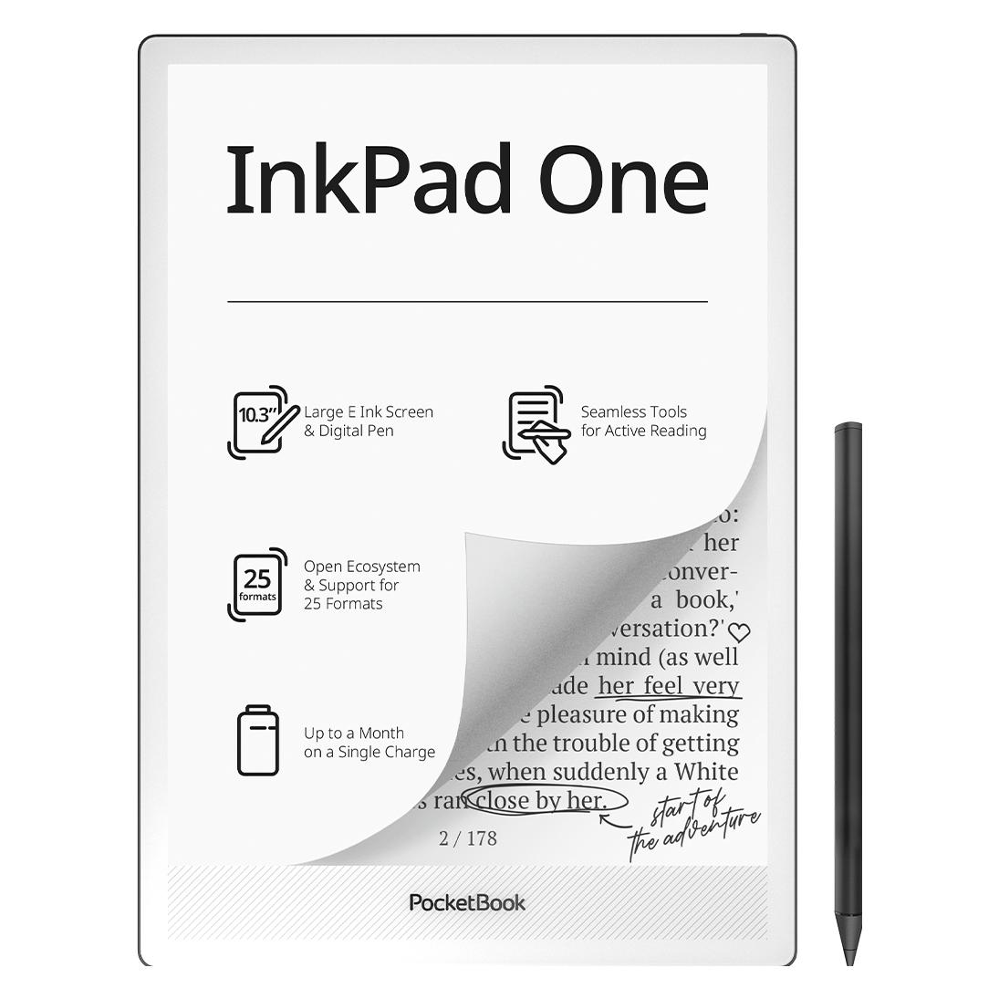 PocketBook InkPad One (10.30", 32 GB) (PB1030-8-WW-B)