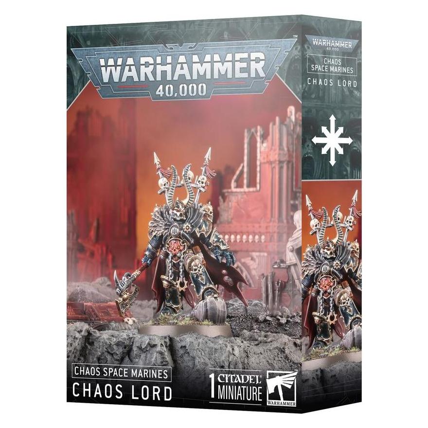 Games Workshop Chaos Space Marines - Chaos Lord (Kunststoff) (43-100)