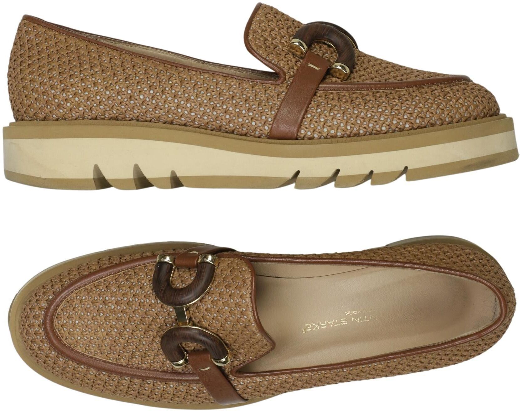 Konstantin Starke Damen Halbschuh, Braun, Gr. EU 41.5, kein / Etikett - Second Hand