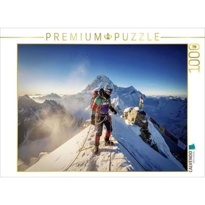 CALVENDO Puzzle Wo die Luft dünn wird, wächst der Mensch. | 1000 Teile Lege-Größe 64x48cm Foto-Puzzle für glückliche Stunden, von , Calvendo Puzzle