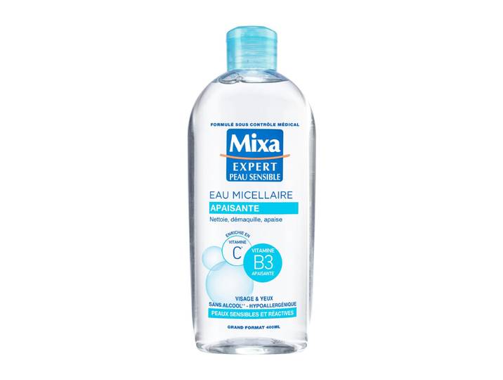 Mixa Eau Micellaire Physiologique Apaisante Peaux Très Sensibles et Réactives 400 ml