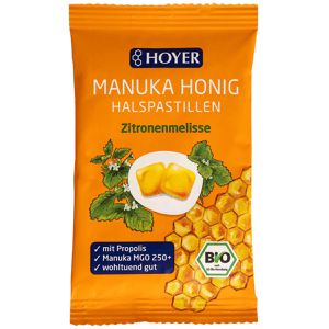Hoyer Fruchtbonbons MGO 150+ active, BIO, mit Manuka-Honig und Propolis, 30g