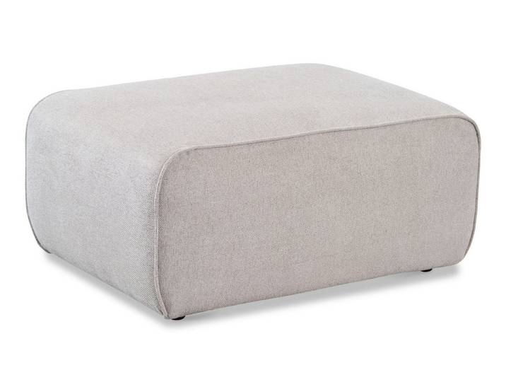 Home affaire Polsterhocker Noord 92/66 cm, mit Kedernaht, schöne Serienergänzung