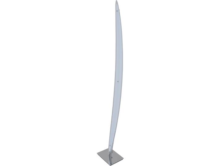 NÄVE LED Stehlampe Surf , grau, 1, H: 131cm, 1 Stk., Leuchten, Stehleuchte Surf ,dimmbar, inkl. 144 LED´s 3000K; 1850lm total 29W, LED Stehlampe