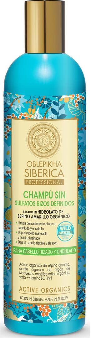 NATURA SIBERICA Champú sin Sulfatos Rizos 400ml