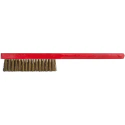 KS Tools BRONZEplus Handbürste, Zinnbronzedraht, gewellt - 963.9585