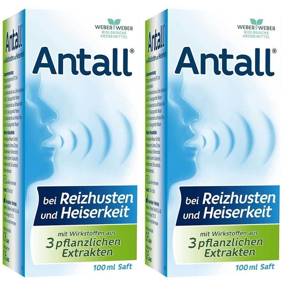 Antall bei Reizhusten und Heiserkeit Saft 2x 2x100 ml