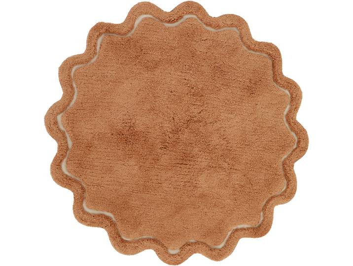 Teppich Aprila Toffee Baumwolle 110 x 110 cm