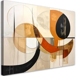 LEINWANDBILD Abstraktion 90x60cm