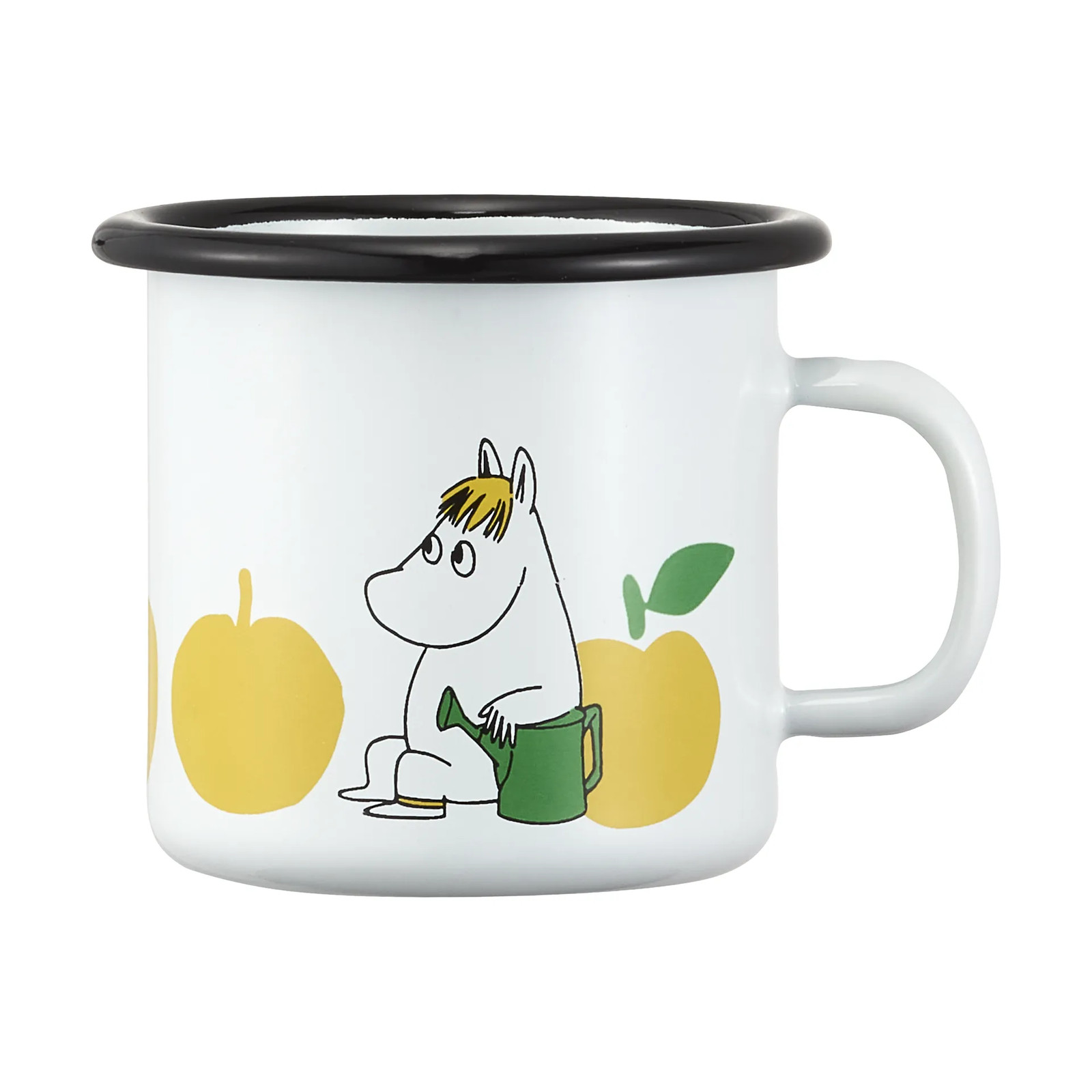 Muurla Moomin emaille mok Joyfull Apples 25 cl