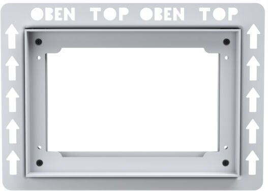 Mepa Einbaurahmen Typ II 421903 weiss