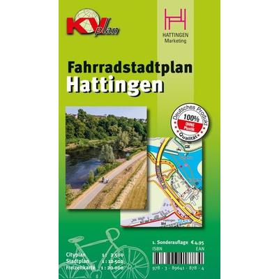 Hattingen - Fahrradstadtplan, Sonstige von , Kommunalverlag Tacken, 978-3-89641-878-4