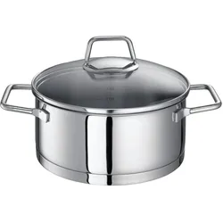 Schulte-Ufer Wega 3.5 L, Pfanne + Kochtopf, Silber