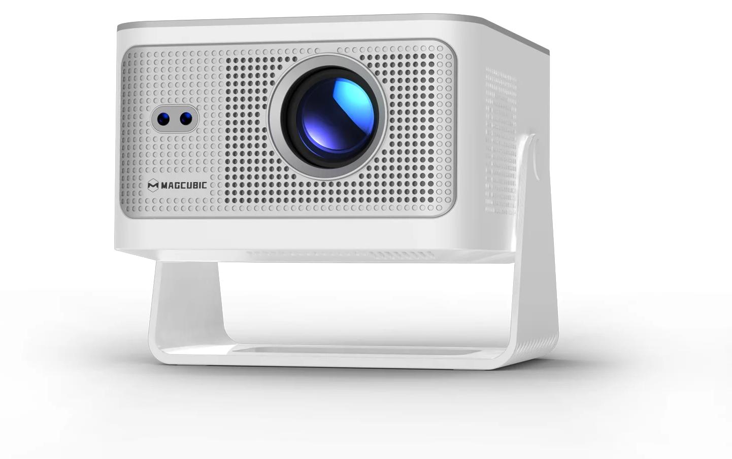 LED-Projektor - HY350MAX-W - Native Full HD 1080p - 900 ANSI - Android 14 - 2+16 GB - Autofokus - Weiß