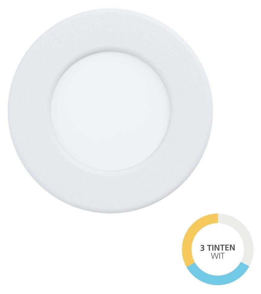 Eglo Fueva 6 LED plafondlamp wit