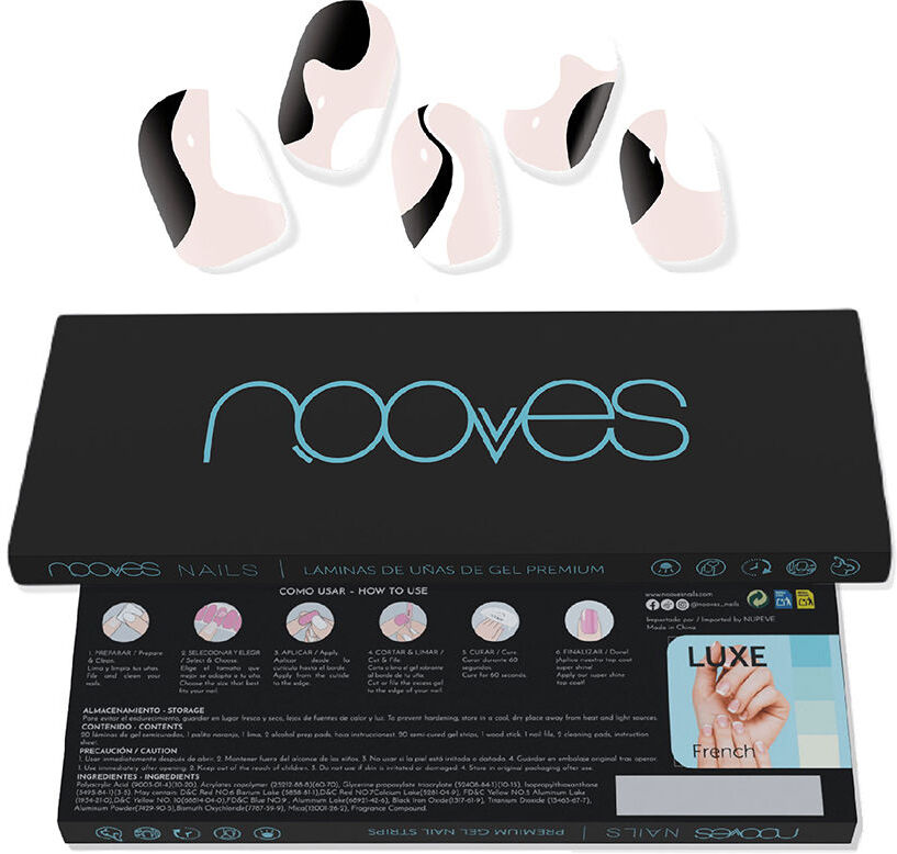 Nooves Láminas De Uñas De Gel premium glam #so twirl