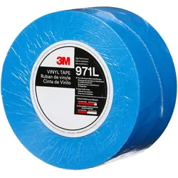 3M extra starkes Bodenmarkierungsband 971L, blau, 76,2mm x 32,9m, 0.43mm