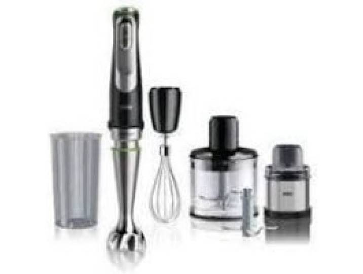 Mixeur à main - BRAUN - MQ9138XI - 1200 Watt - Fonction turbo - Gris
