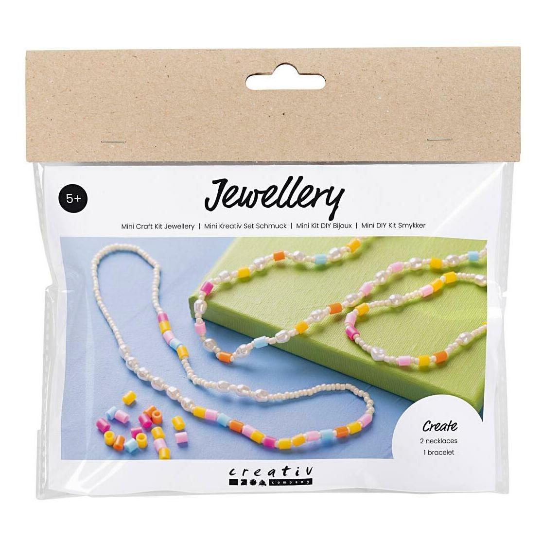 Creativ Company Schmuck Bastelset Armband und Halskette, assortiert (977733)