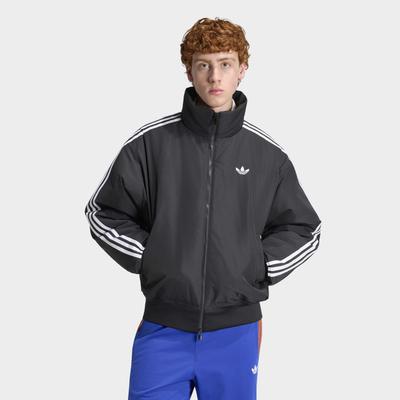 Outdoorjacke ADIDAS ORIGINALS "FIREBIRD", Herren, Gr. M, schwarz, Obermaterial: 100% Polyester, Jacken Outdoorjacke