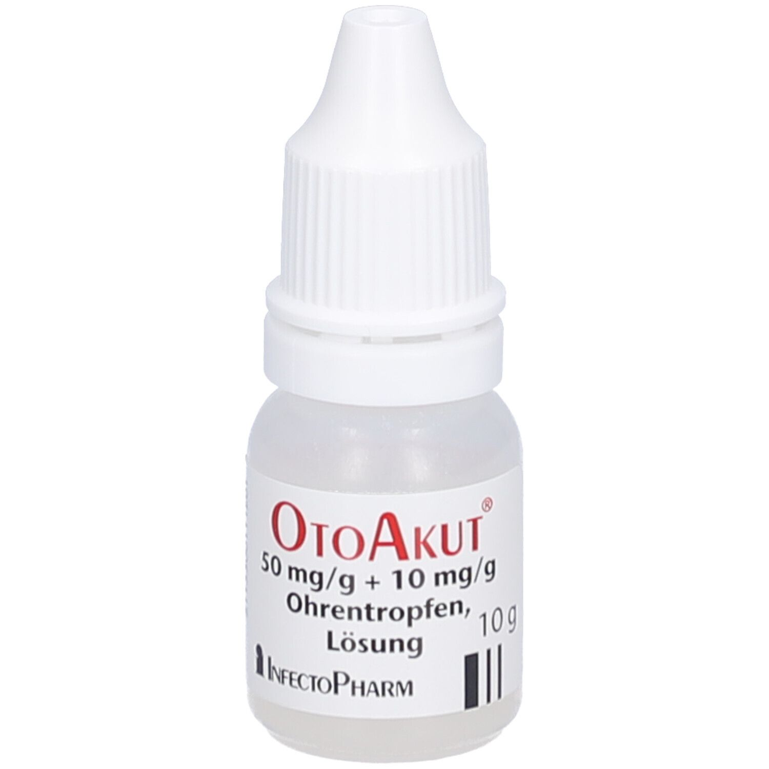Otoakut 50 mg/g + 10 Ohrentropfen Lösung g