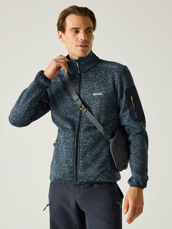 Regatta Fleecejacke "Newhill" in Dunkelblau - 4XL