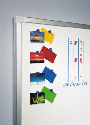 Kratzfeste Magnete Legamaster, 10 Stück, weiß