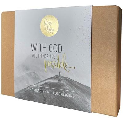 With God all things are possible - Postkartenset, Sonstige von , SCM