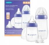 Lansinoh Starter Set Biberons & Tétines Natural Wave - Boîte 2 biberons + 3 tétines