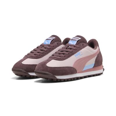Sneaker PUMA "Easy Rider Sneakers Jugendliche", Jungen, Gr. 35,5, powder pink dusky rosewood, Obermaterial: Kuhleder, Synthetik, Textil. Futter: Textil. Innensohle: Textil. Laufsohle: Gummi, Schuhe Sneaker