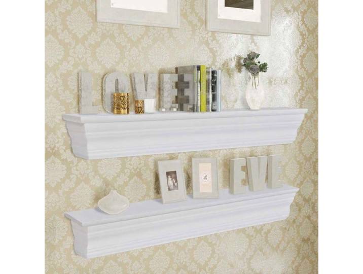 vidaXL - Wandschappen - Aaliyah - 2 - st - wit